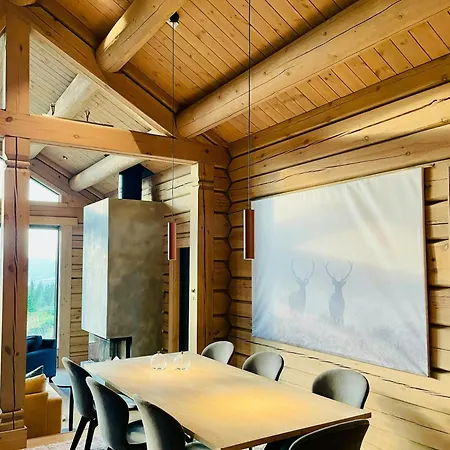 Log With Views, And Ski-in-out *